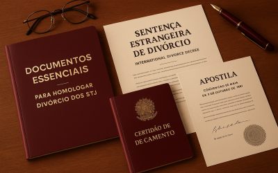 Documentos essenciais para homologar divórcio dos EUA no STJ: guia completo para brasileiros no exterior